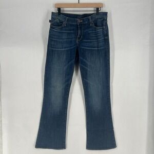 Rock‎ & Republic Kasandra Jeans Womens 14 Blue Denim Cotton Bootcut Leg Mid Rise